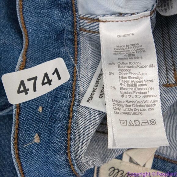 NEW Madewell Stovepipe Jeans in Leaside Wash, 27 - Picture 14 of 15